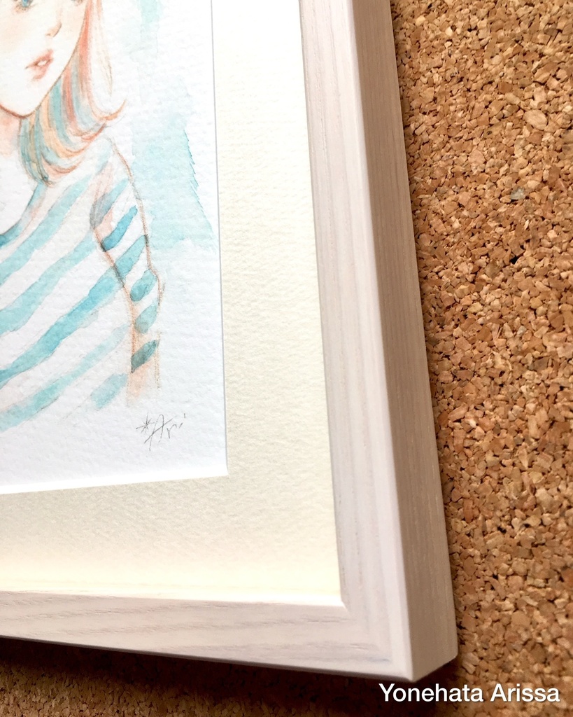 複製画「Blue Border」