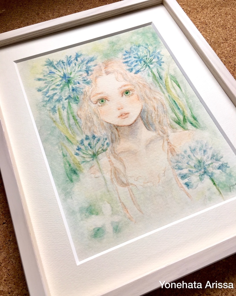 複製画「恋の訪れ」