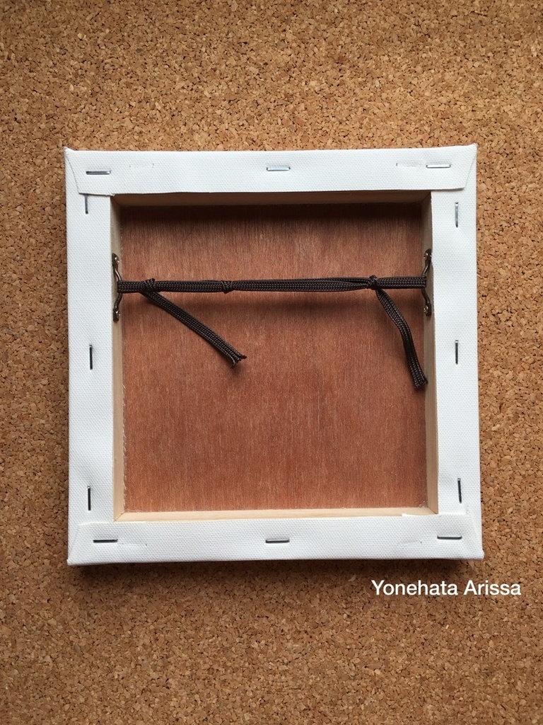 複製画「サングラスのビキニシーズー」キャンバスS0サイズ