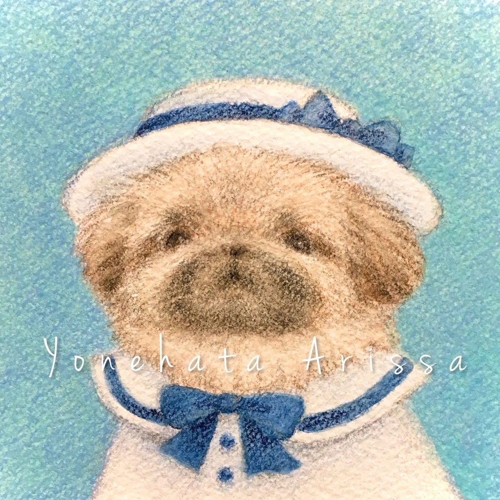 原画作品「マリンセーラーのフォーンペキニーズ」