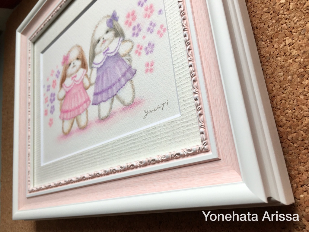 原画作品「双子コーデのシーズー」