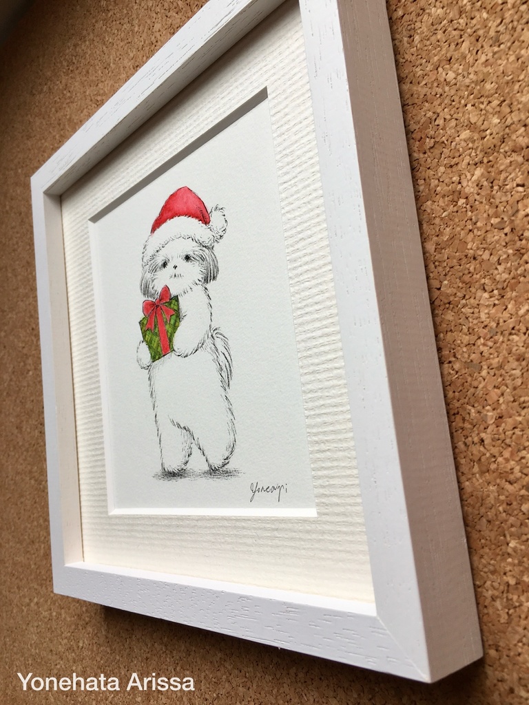 原画作品「プレゼントとシーズー」