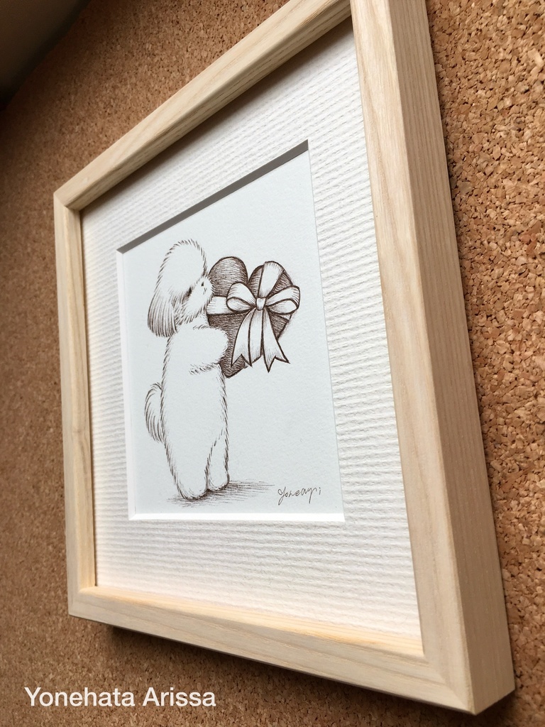 原画作品「ハートとシーズー」