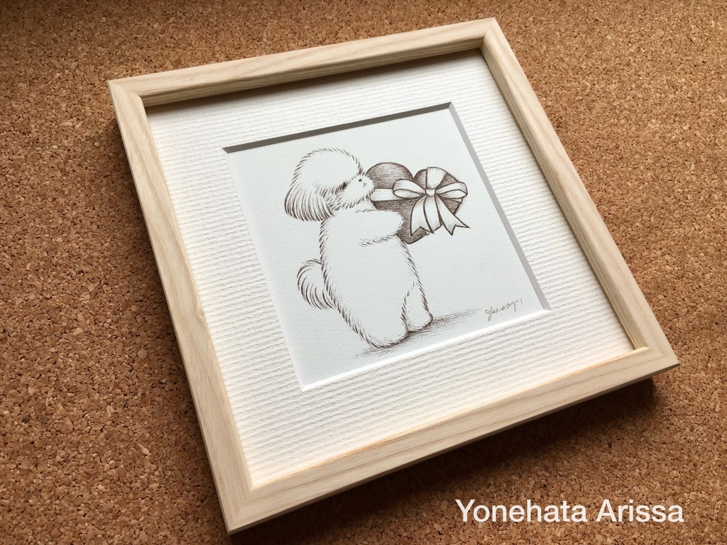 原画作品「ハートとシーズー」