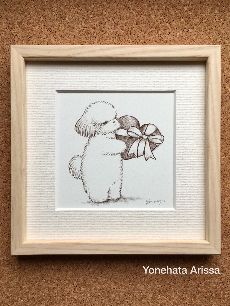 原画作品「ハートとシーズー」