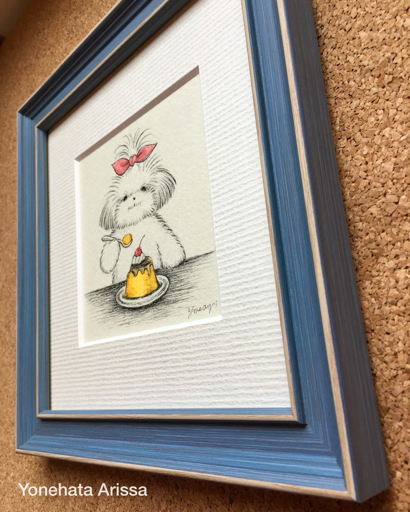 原画作品「シーズーとプリン」