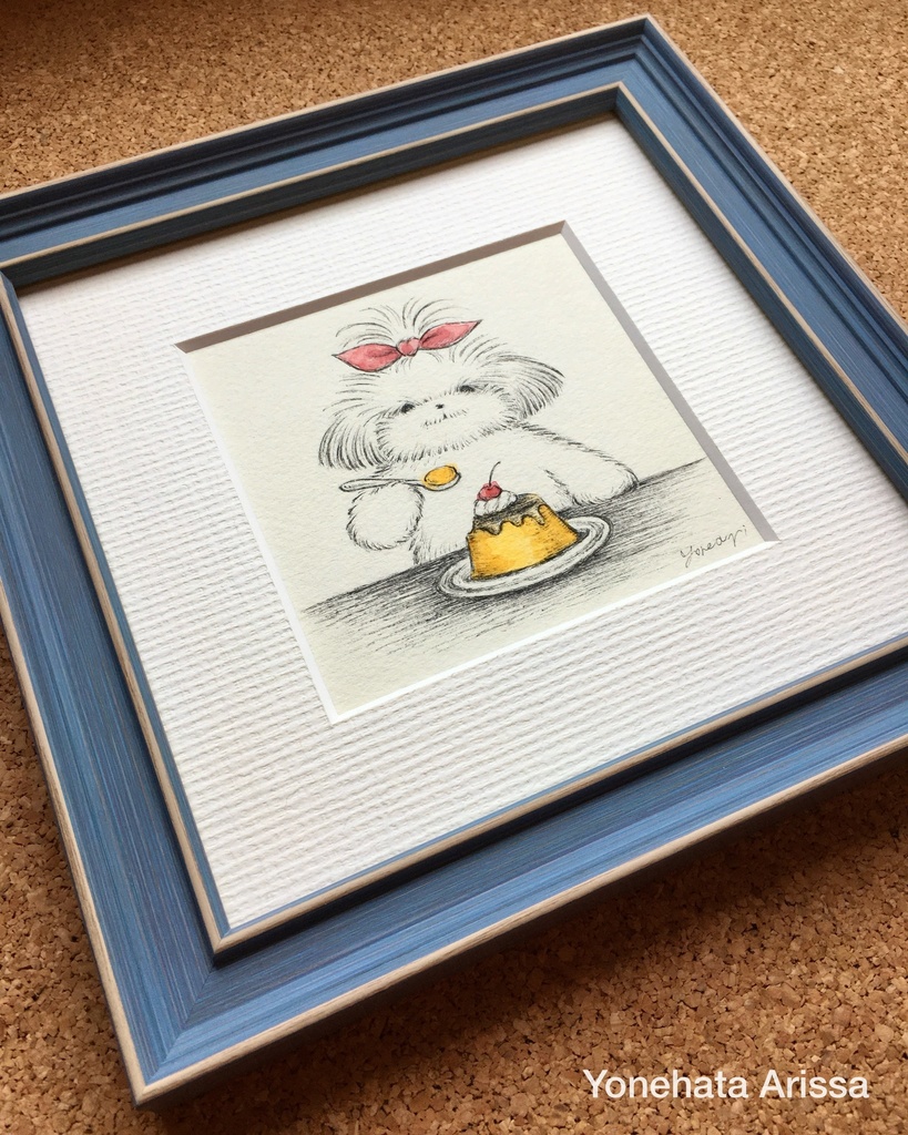 原画作品「シーズーとプリン」