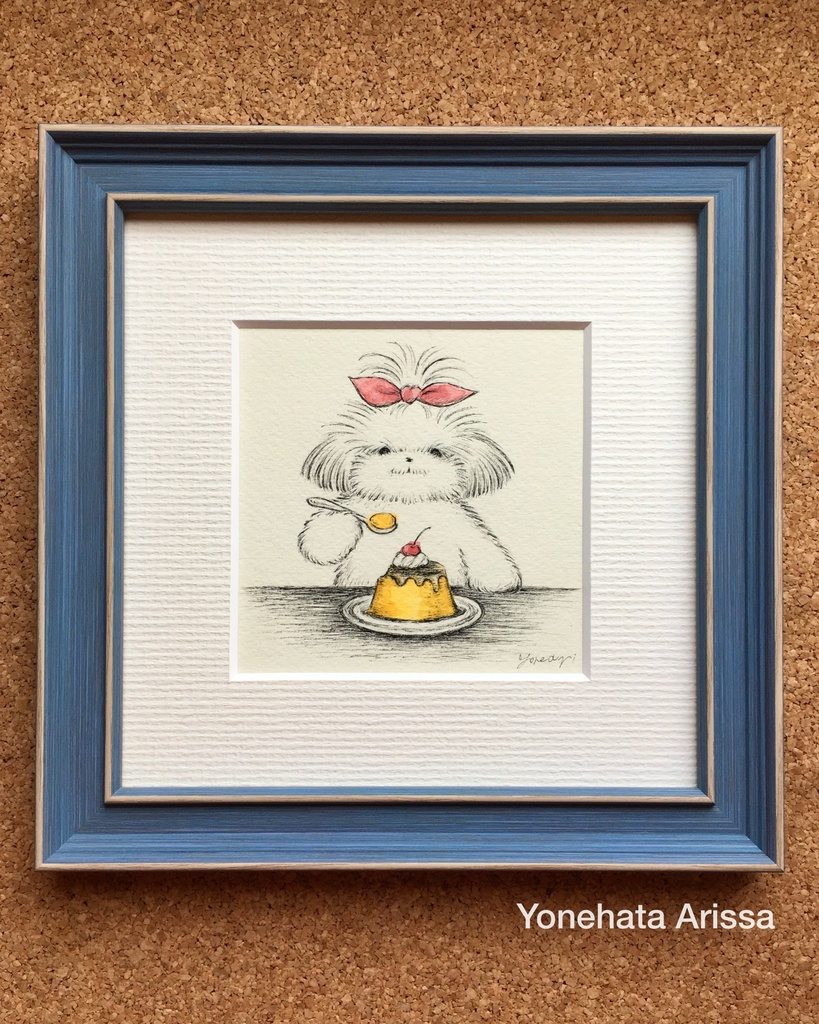 原画作品「シーズーとプリン」