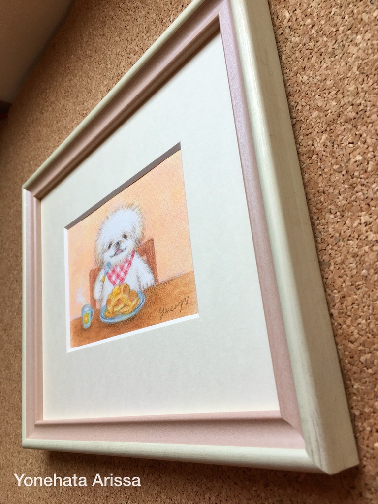 原画作品「ペキニーズとホットケーキ」