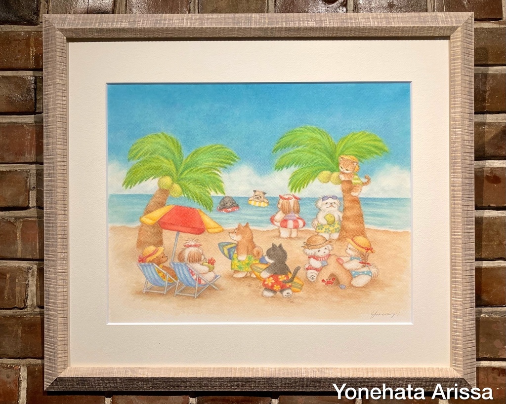 原画作品「夏の海」