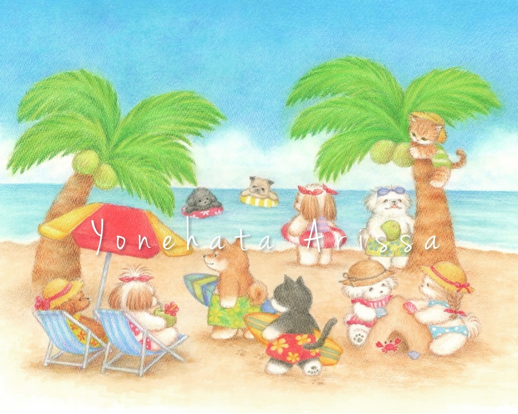原画作品「夏の海」