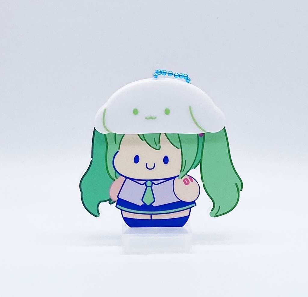 初音ミクonもっちりうさぎ