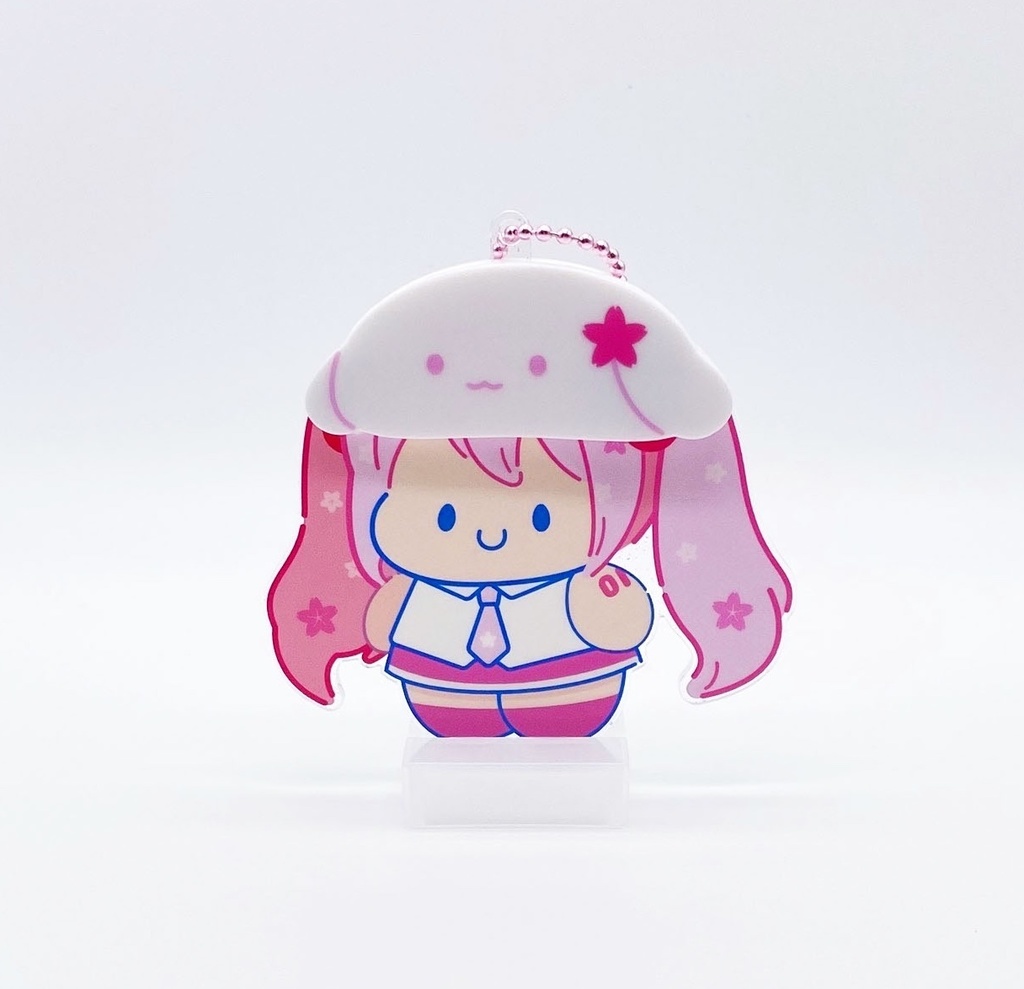 桜ミクonもっちりうさぎ