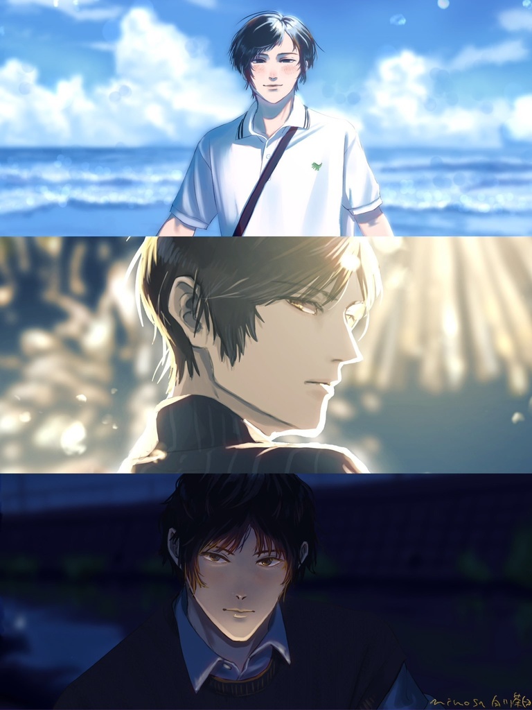 すきなひと ~Dive Into Summer~【イラスト・小説】