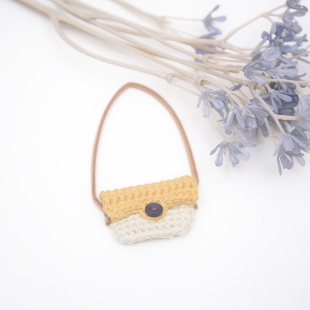 オビツ11 手編みバッグ