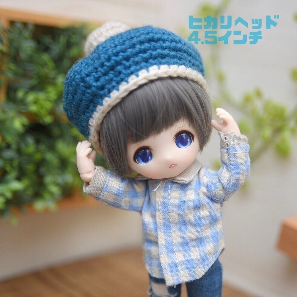 オビツ11 手編み帽子