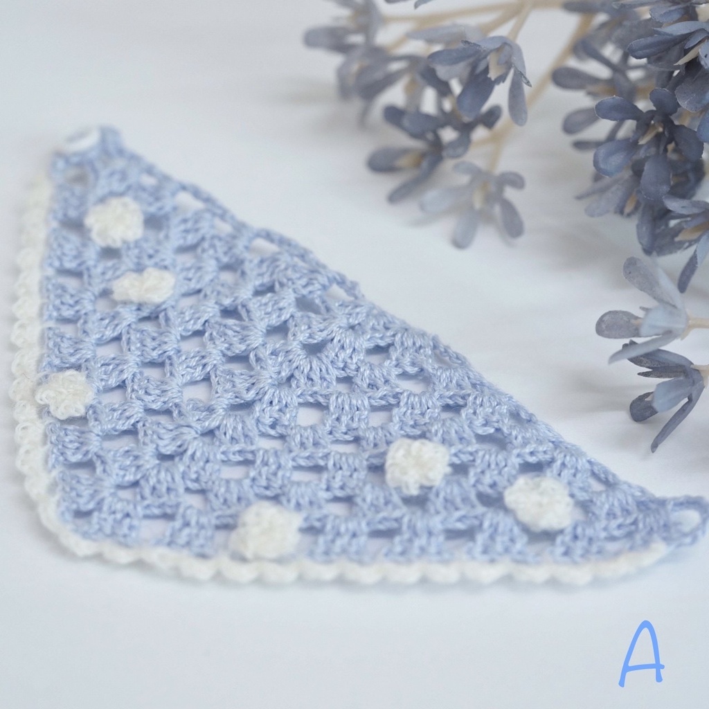 オビツ11小花三角ストール