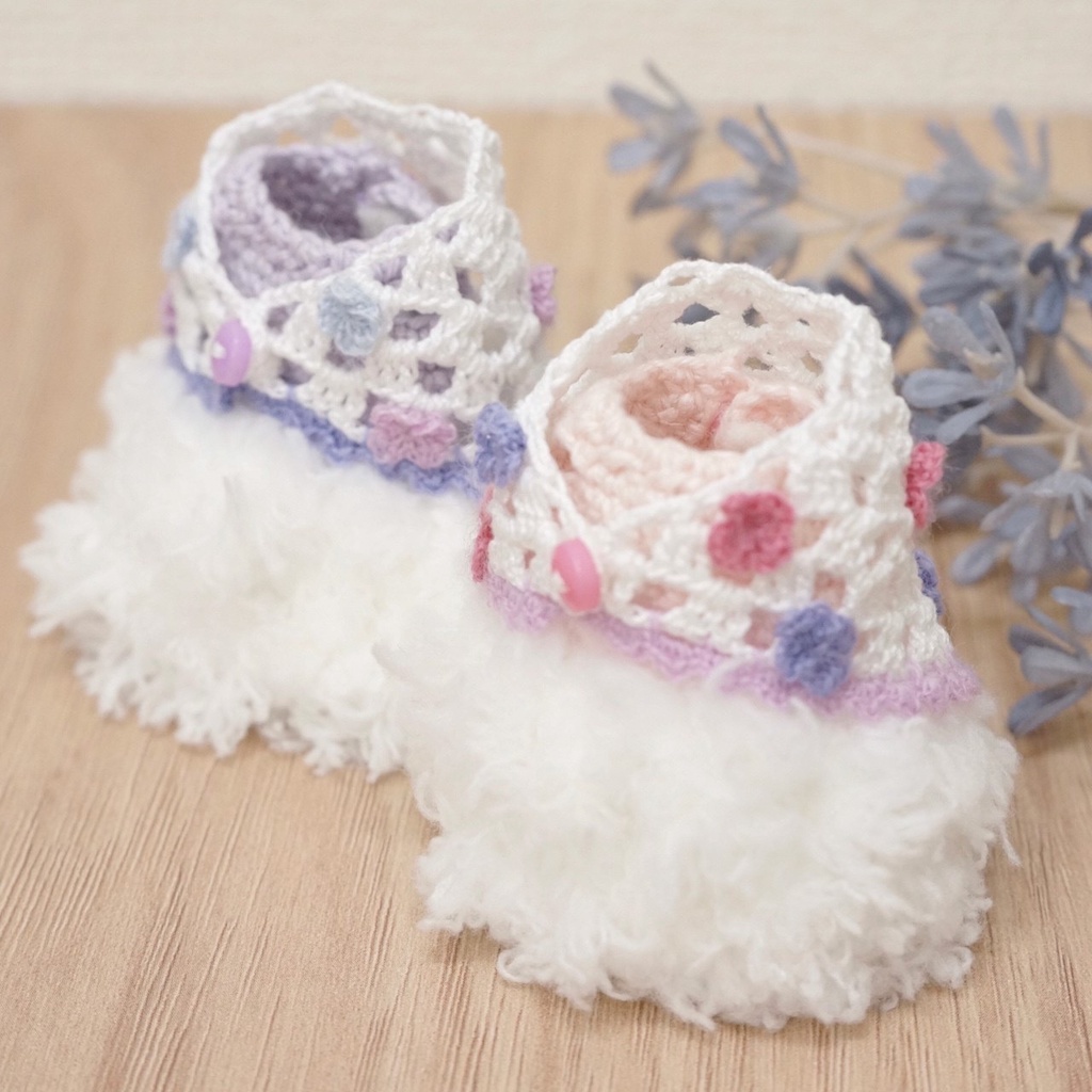 オビツ11フワフワワンピ&小花ストールセット