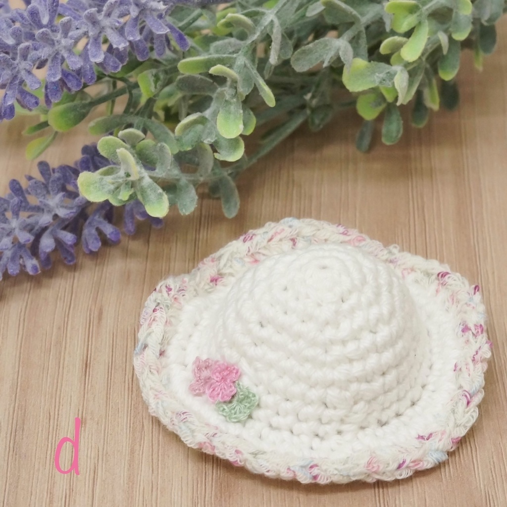 4インチ(オビツ11)用 麦わら帽子