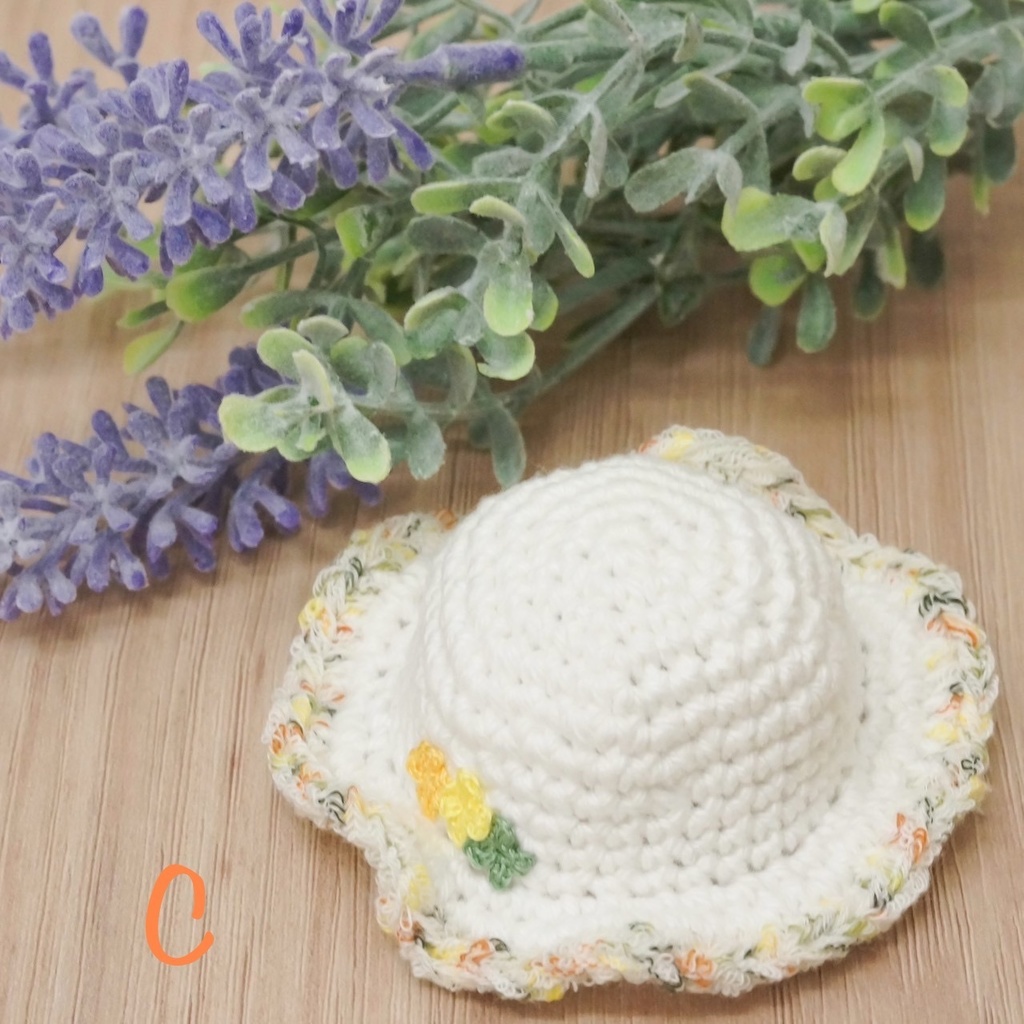 5インチ(オビツ11)用 麦わら帽子