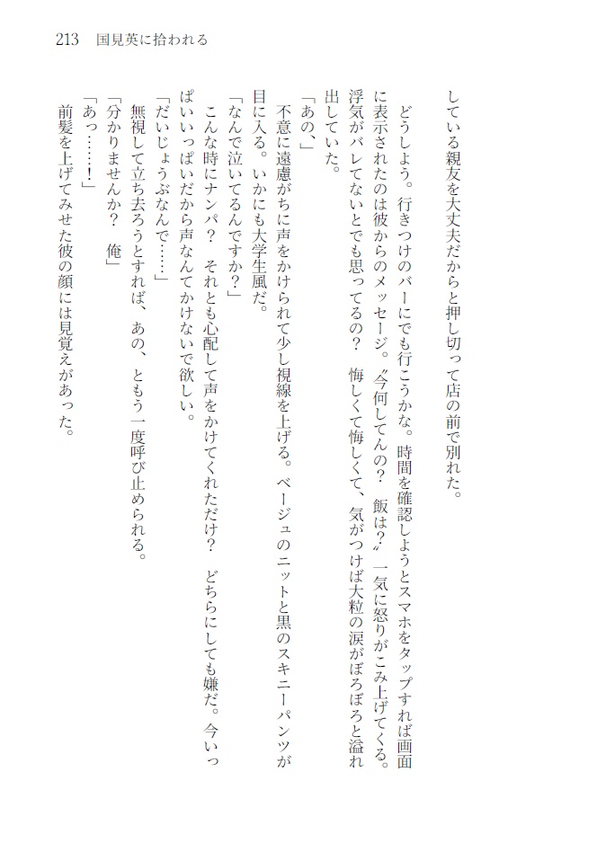 拾ったのは、恋でした