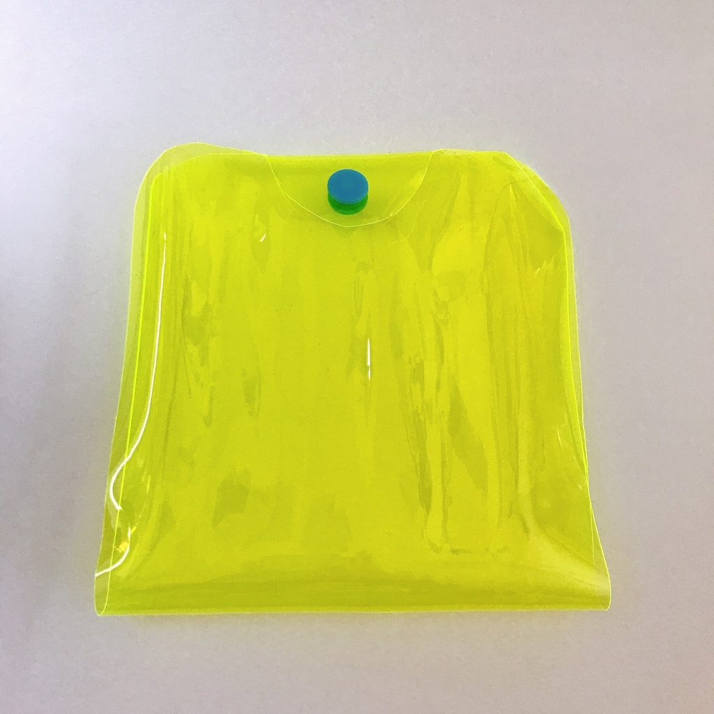 マスクケース(ネオンイエロー)