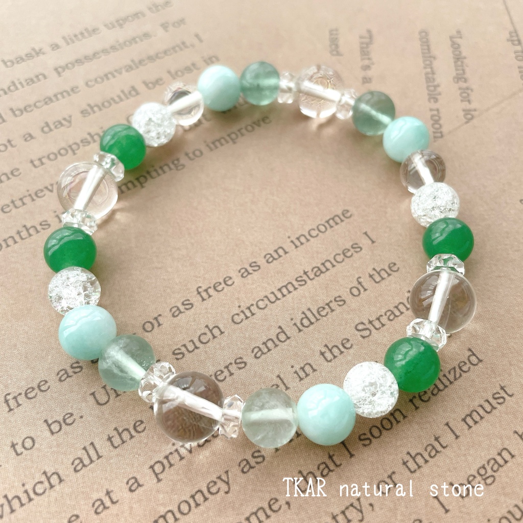 あきくん専用ページ☆19cm*森の癒しでリラックスブレスレット*16cm*アメジストと天使さまブレスレット*