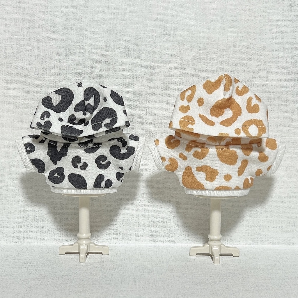 《ぬい》レオパード柄パーカー