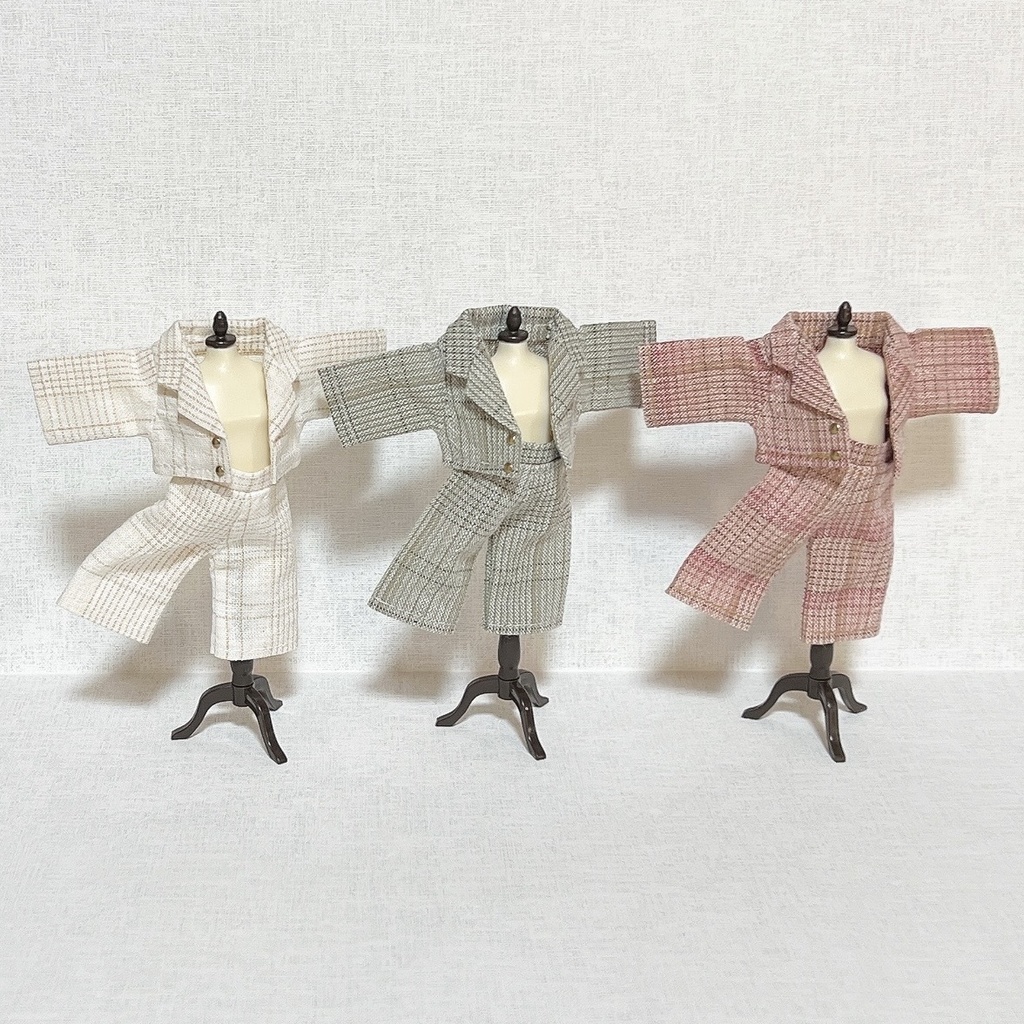 《ねんどろいどどーる》ショート丈ジャケット+ワイドパンツ