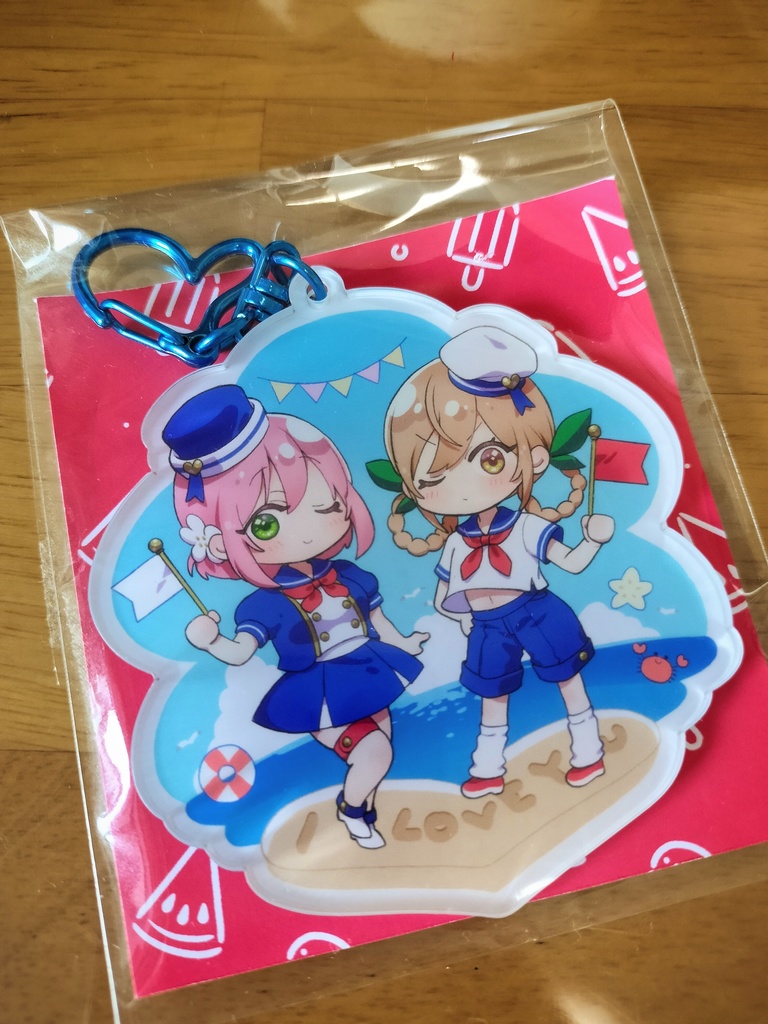 C104アクキー100カノ羽香里&唐音