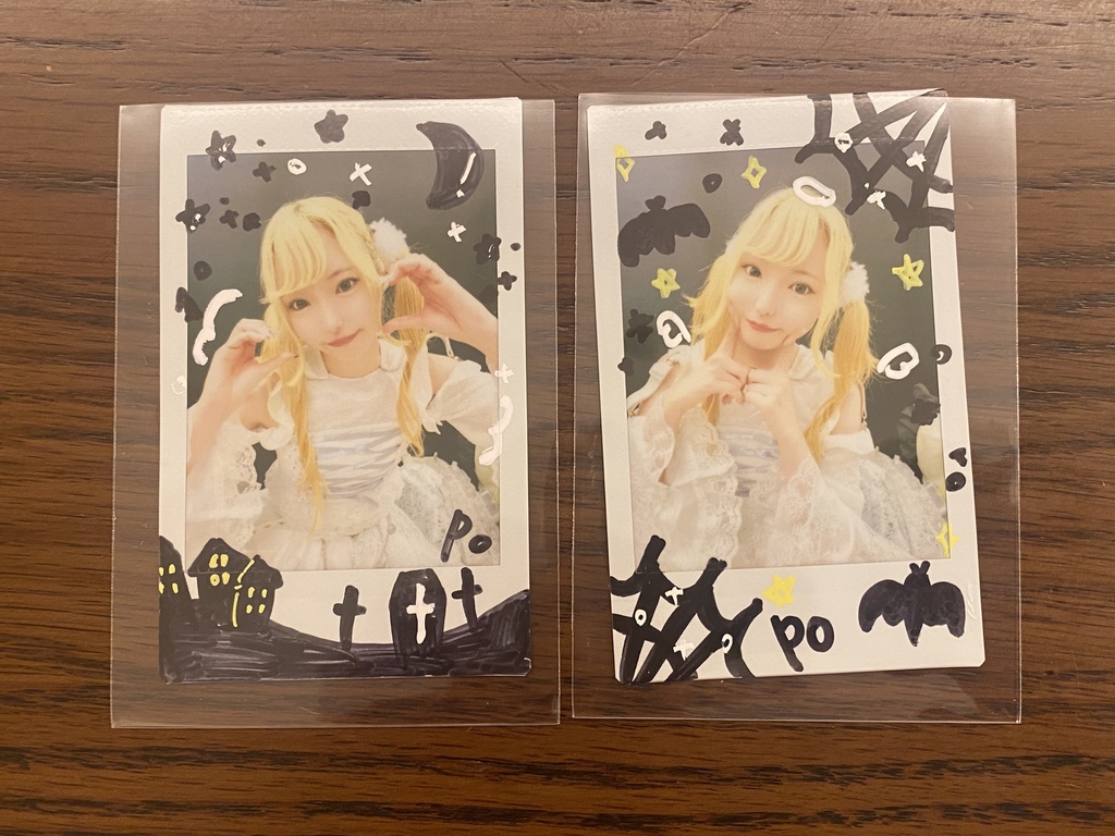 ホワイト衣装チェキ👻🤍