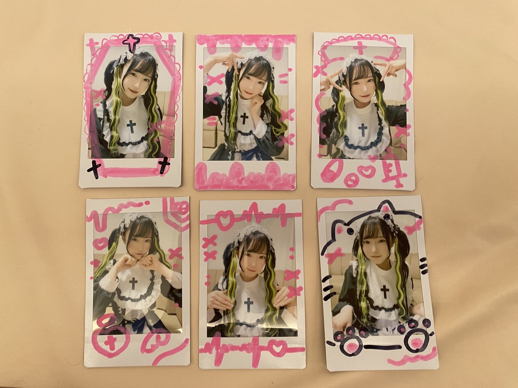 ハロウィンランダムチェキ(簡単落書きver)1枚