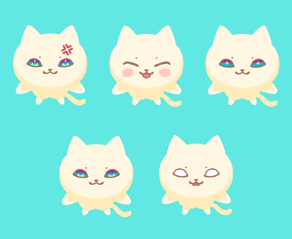 【Live2Dモデル】ネコさん / cream