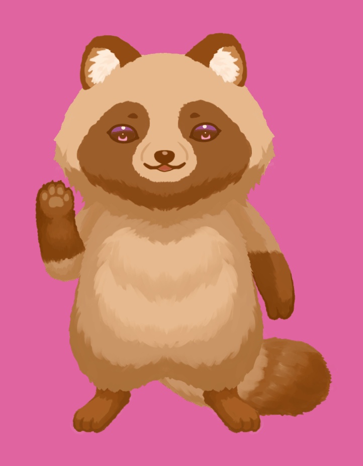 【Live2Dモデル】タヌキさん