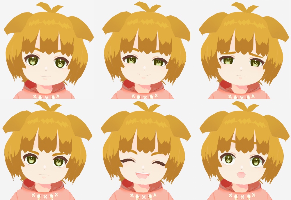 【VRoidモデル】イヌ耳さん