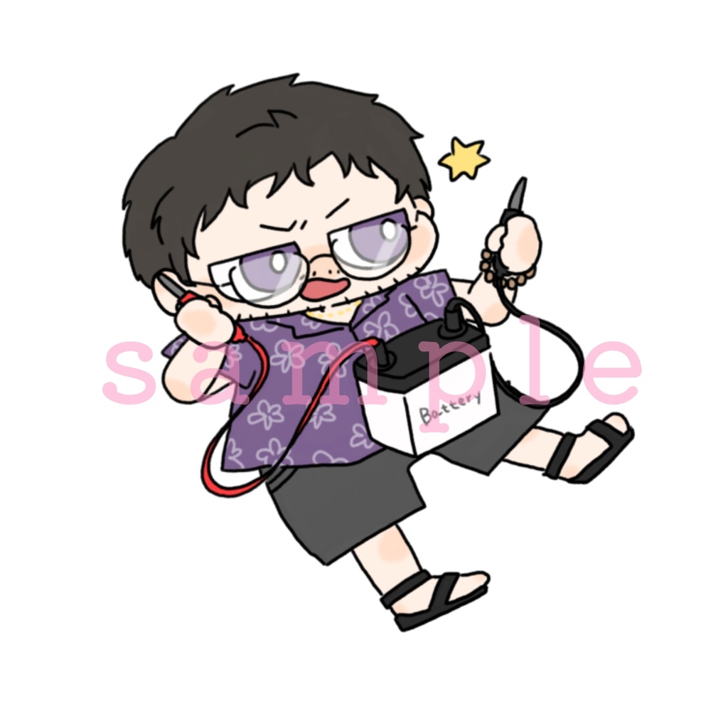 アクリルキーホルダー(トミザワ/山井)