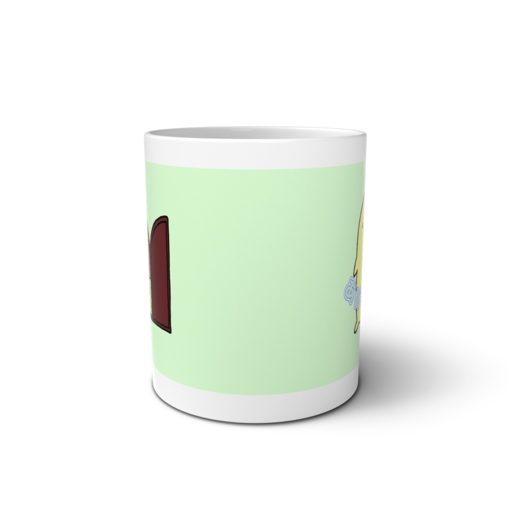 あげもちさんマグカップ まどべのおもち