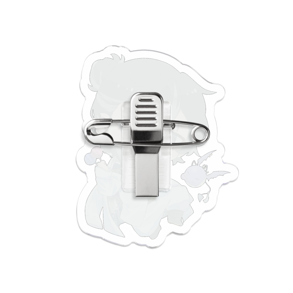 やんきー使い魔アクリルバッチ