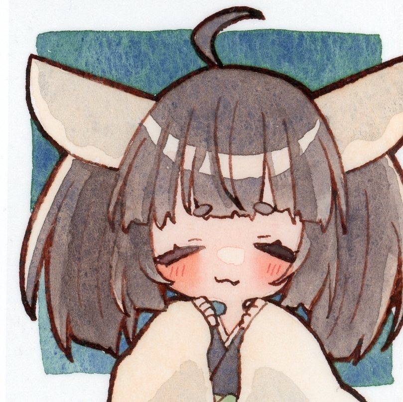 東北きりたん イラスト原画