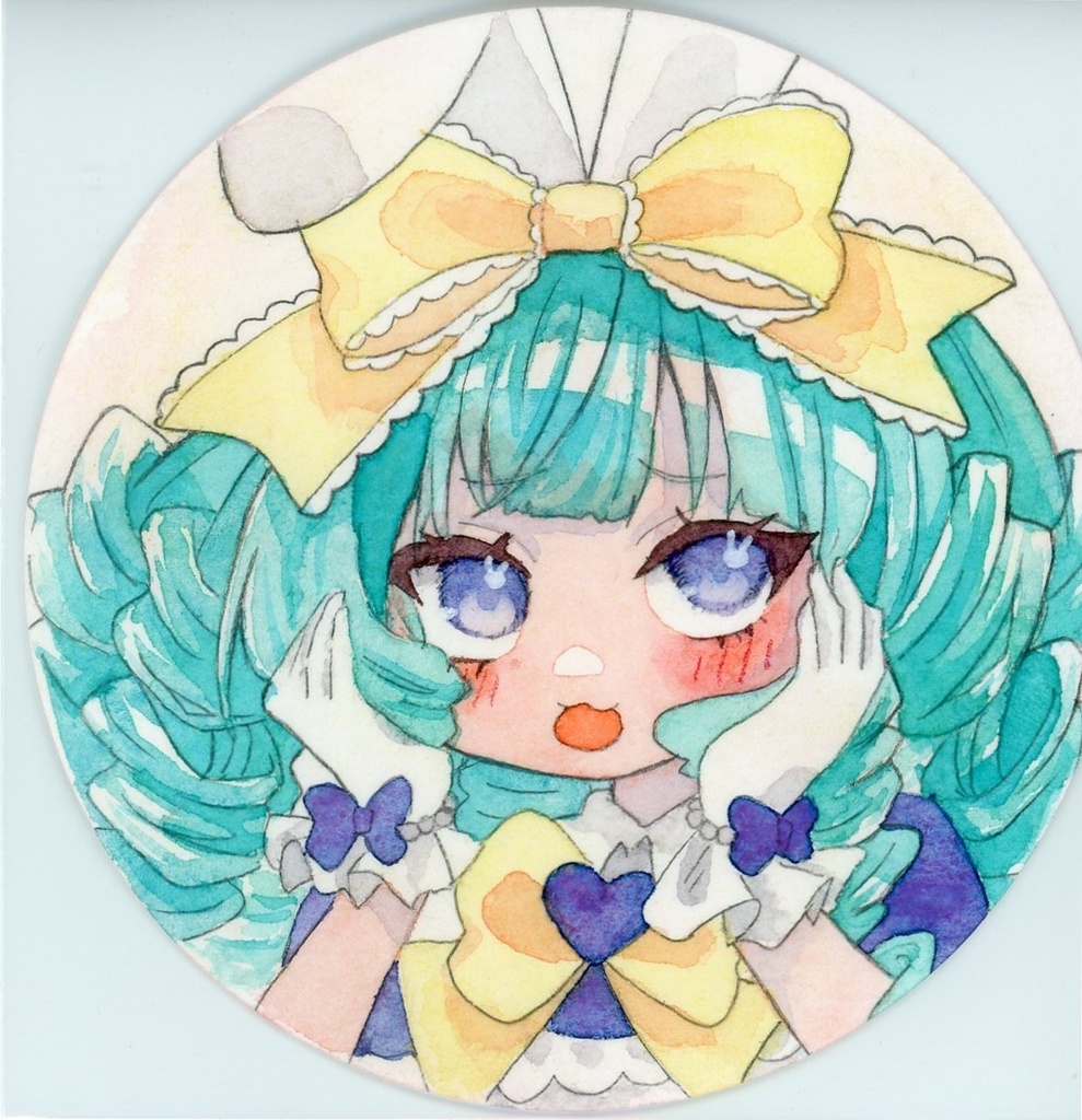 【一次創作】手のひらサイズ 原画