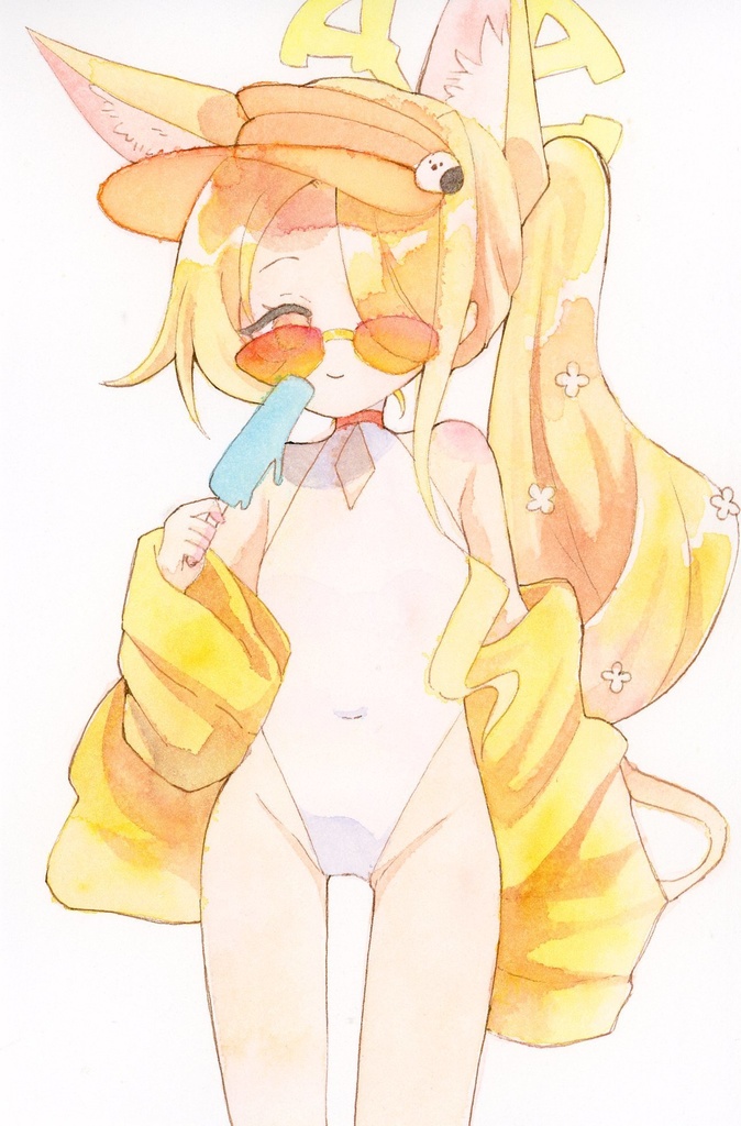 ブルアカ　イラスト原画