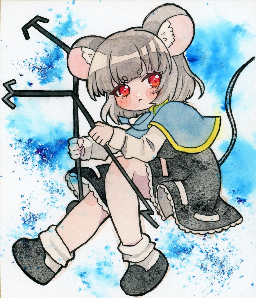 小色紙サイズ原画