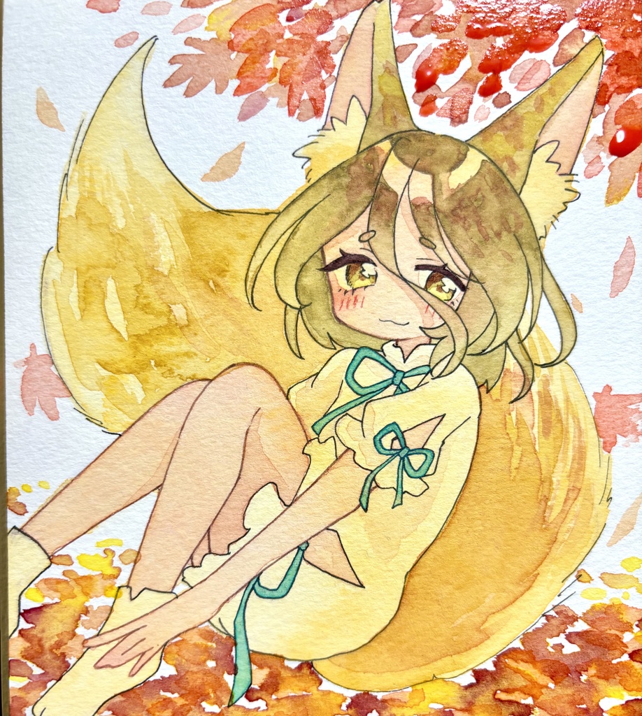 小色紙サイズ原画