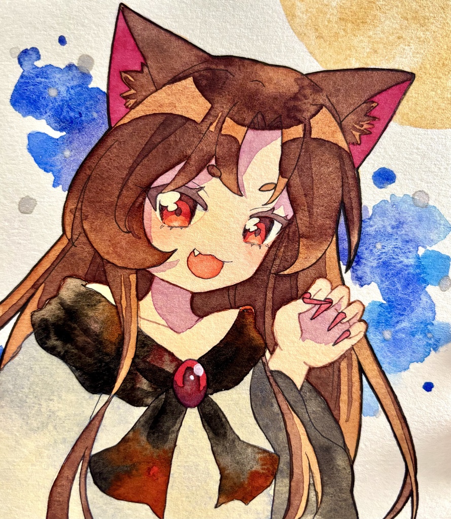 小色紙サイズ原画