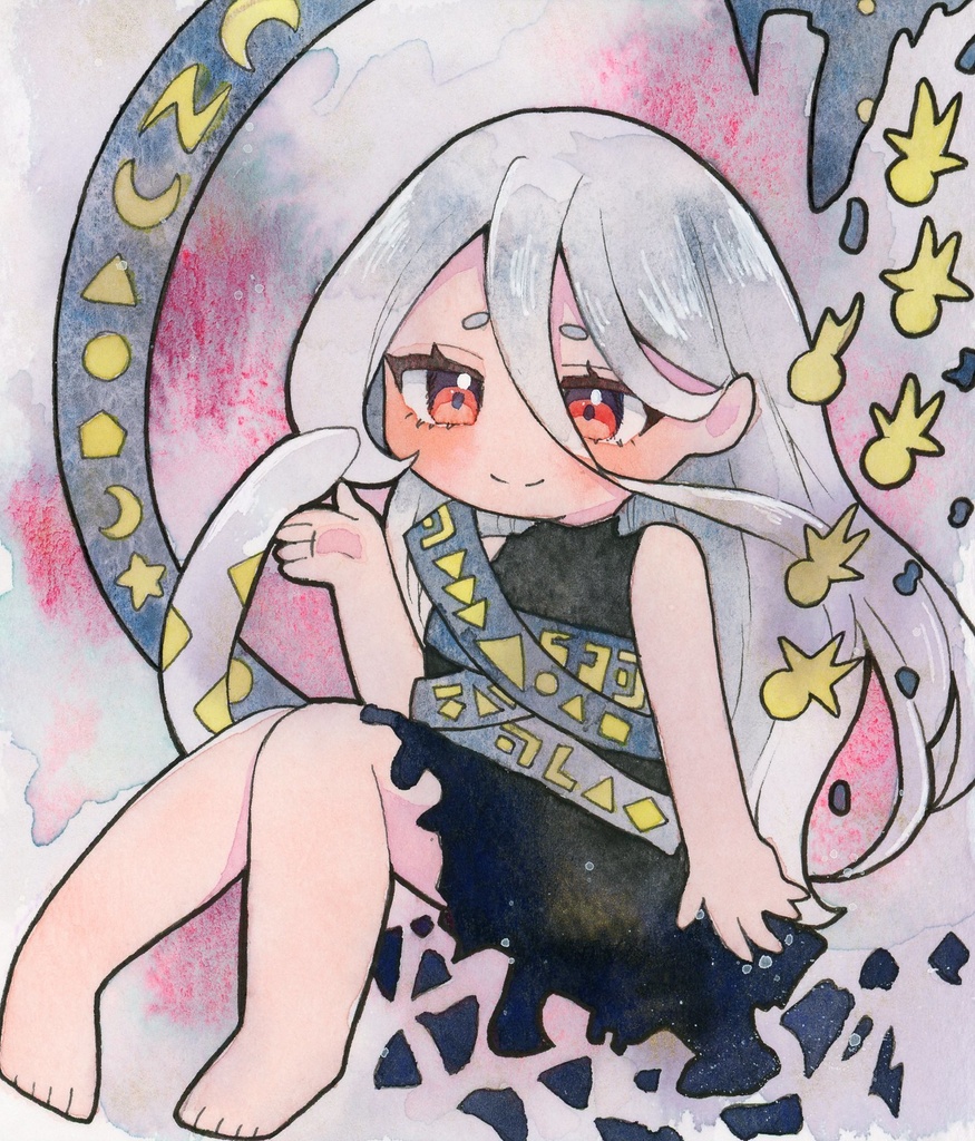 小色紙サイズ原画