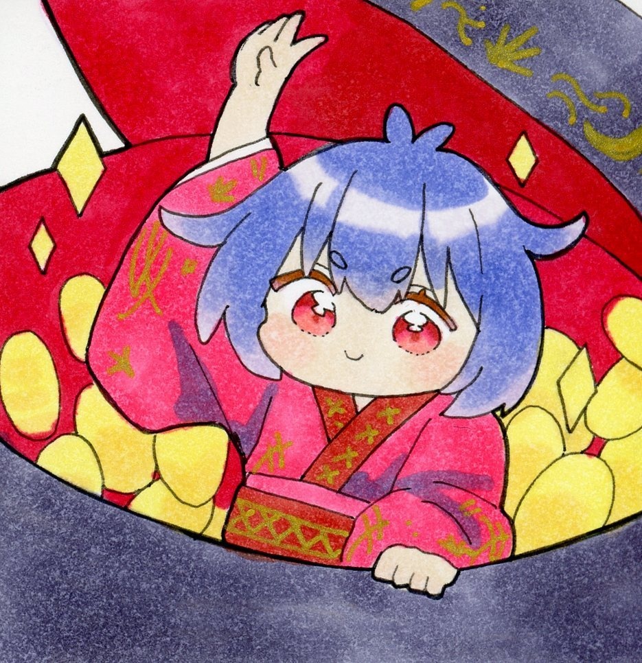 豆色紙サイズ原画