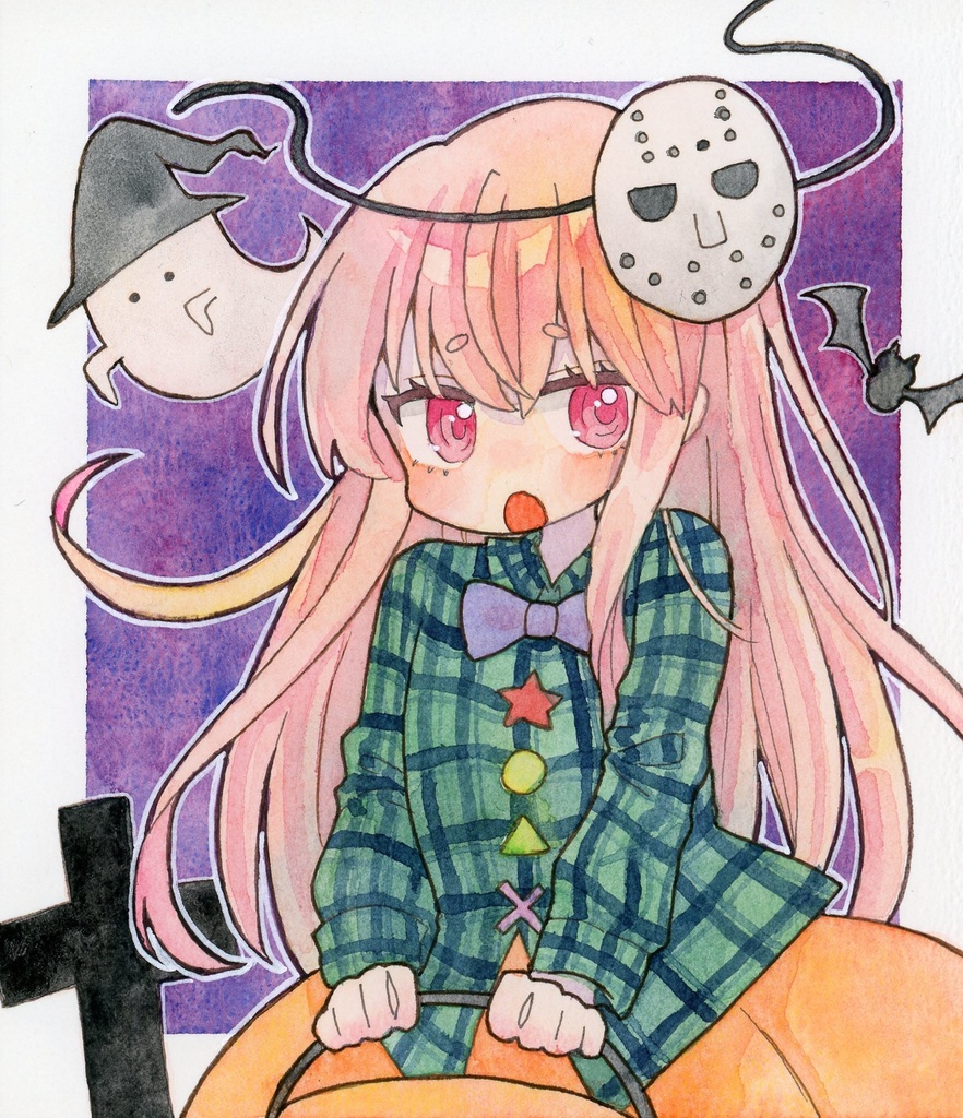 【ハロウィン小色紙】こころ・芳香