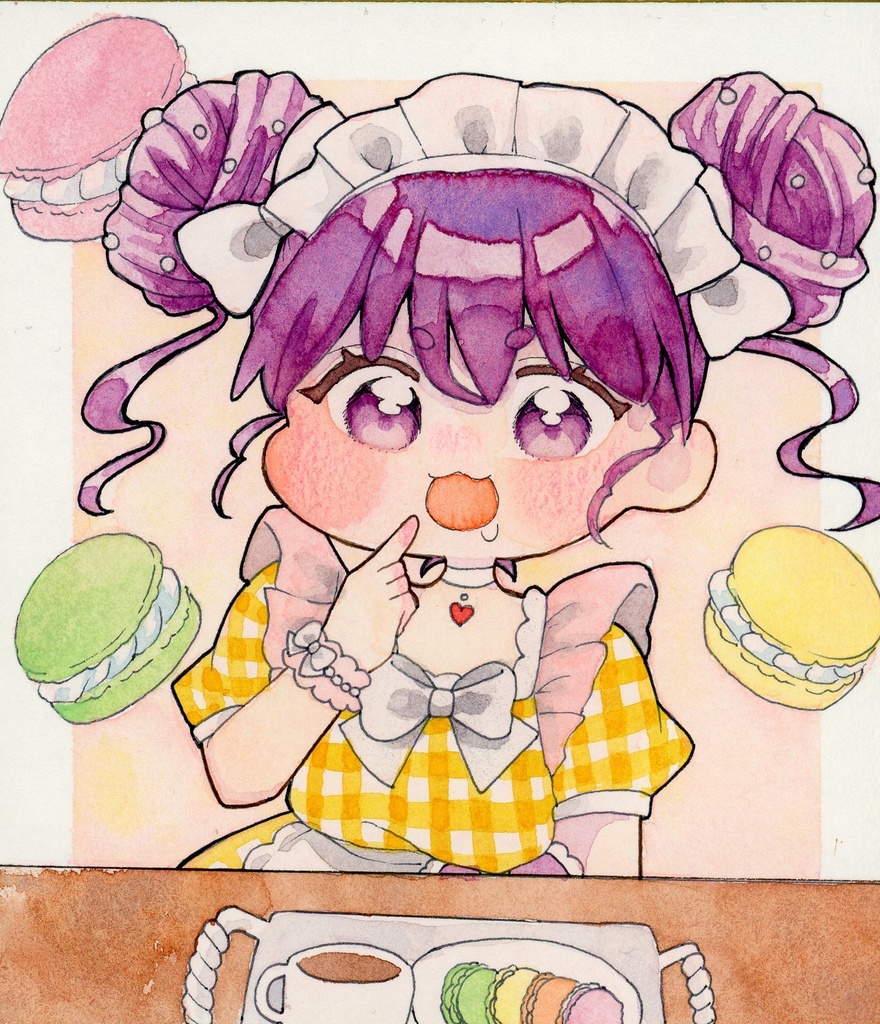 誘惑　一次創作　小色紙