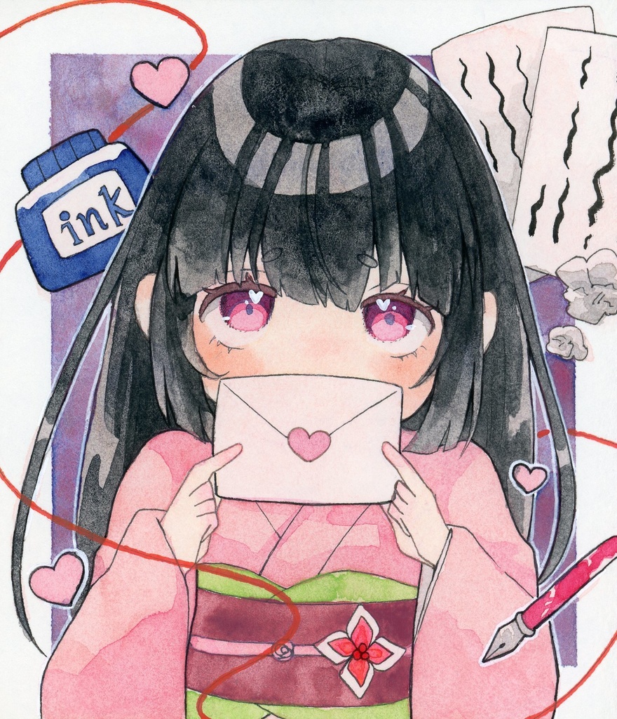 一次創作　小色紙