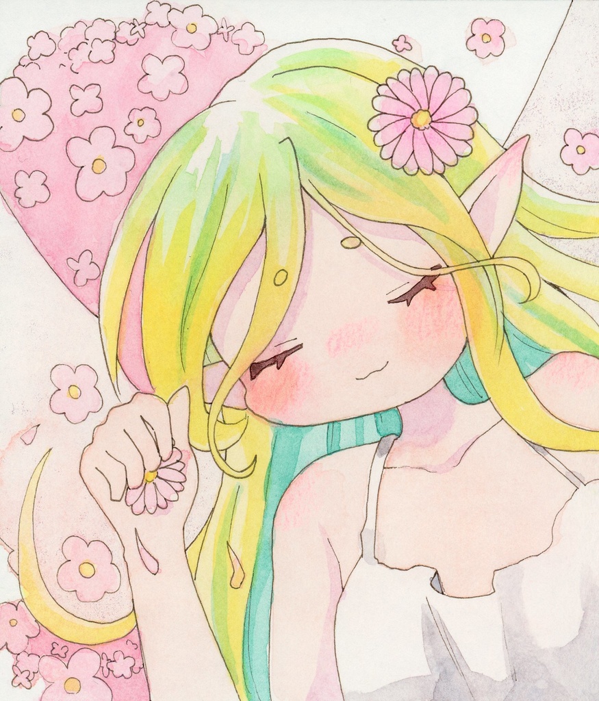 一次創作　小色紙